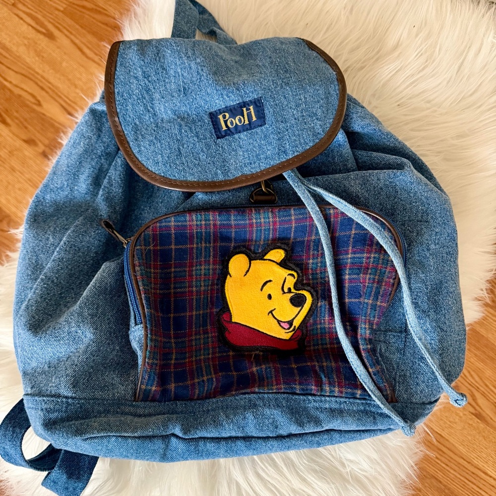 SALE! Vintage Winnie the Pooh Disney Backpack 90s Y2K